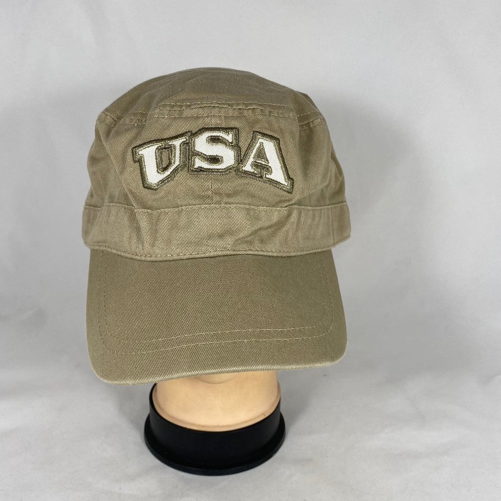 Baseball Cap With USA Logo and 3 Stars in the Back NWOT